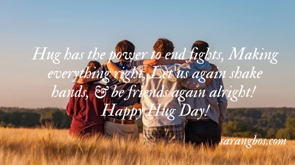 Hug Day Quotes, Wishes and Messages