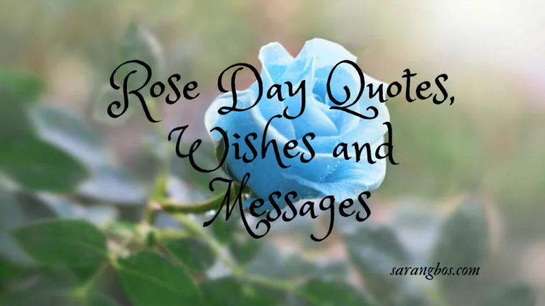 Rose Day Quotes, Wishes and Messages