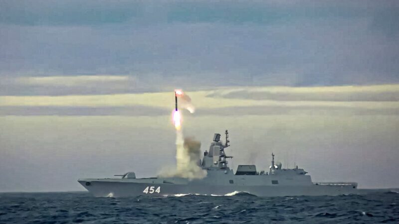 Putin puts warship armed with hypersonic missiles on combat duty