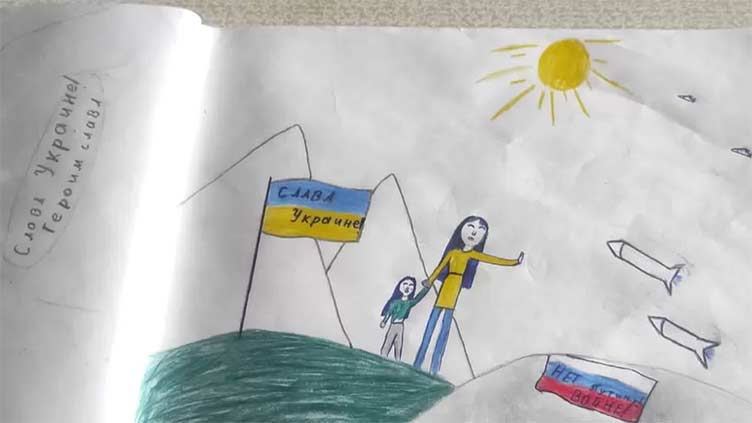 Russian Town Shocked By Case Of Child's Ukraine Drawing