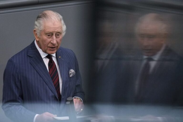 King Charles shreds Russia in German parliament. Next he will: Chomp cheese