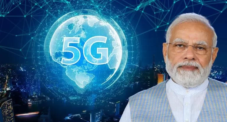 PM Modi Makes History with the Launch of 5G Network in India